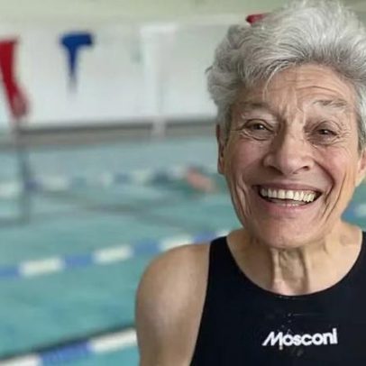 Nadadora de 95 anos coleciona recordes e segue competindo
