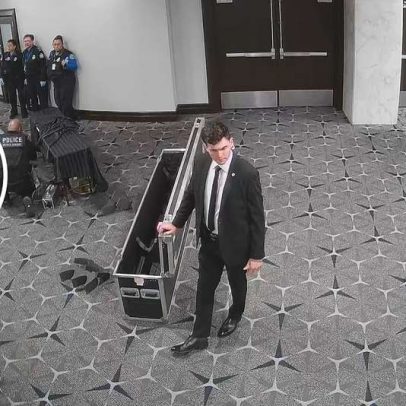 EUA divulgam novas imagens da ação contra o atirador do jantar de Trump