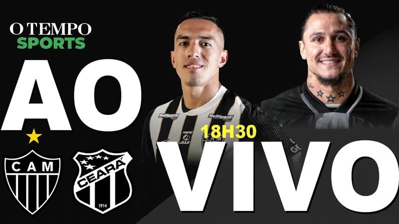 Atlético e Ceará medem forças na Arena MRV, a partir de 19h, no duelo de ida da quinta fase da Copa do Brasil, com transmissão de O TEMPO Sports.