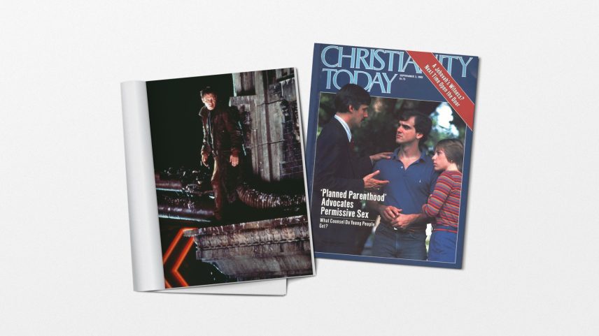 A CT magazine cover and an film still from Blade Runner.