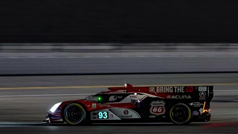 Acura #93 durante as 24 Horas de Daytona