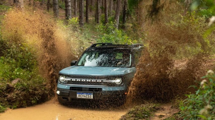 Ford Bronco Sport 2025 foi atingido pela falha no sensor do airbag