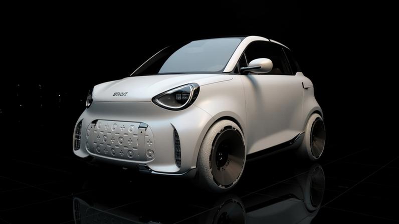Novo Smart ForTwo elétrico estreia em 2027 e tem chances de voltar ao Brasil