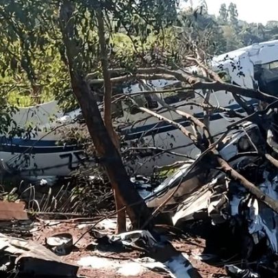 Avião com US$ 5 milhões e R$ 15 milhões cai; dinheiro é saqueado no Paraguai