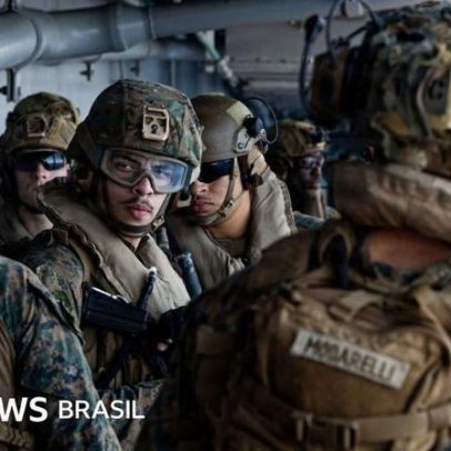 Resgate de piloto de caça americano abatido no Irã envolve dezenas de aeronaves
