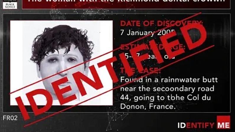 Boukerouis had been known to police only as "the woman with the Richmond dental crown" because of recent dental work