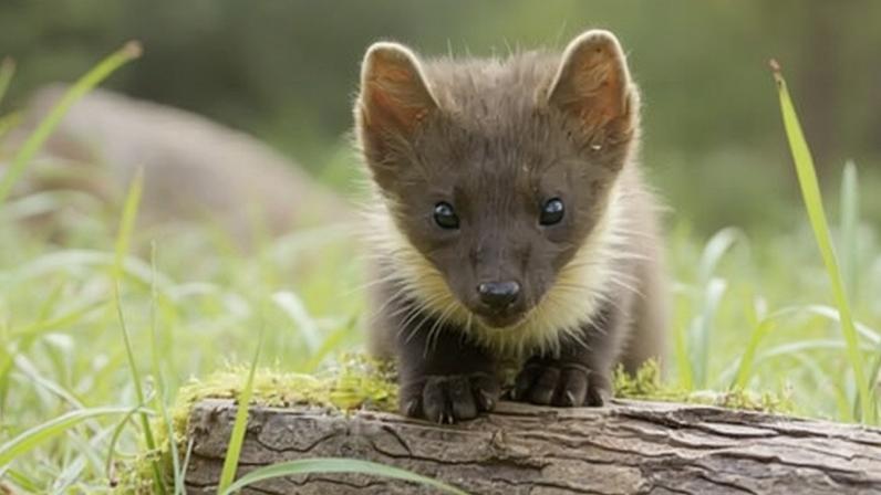 Esperança de nascimento de mais martas-do-pinheiro na natureza