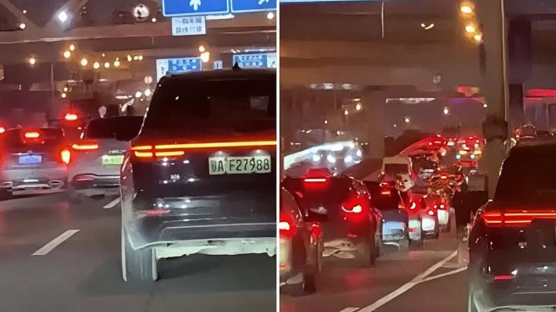 Falha parou o trânsito de Wuhan, na China