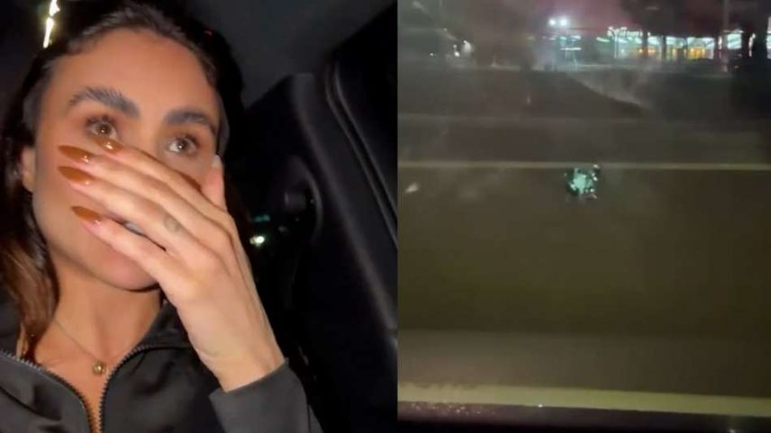 Ex-bailarina do Faustão é alvo de assalto após tiro atingir veículo blindado