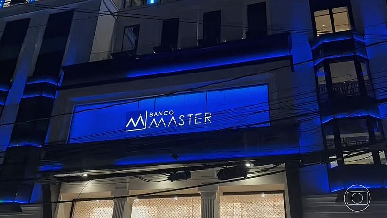 Banco Master. — Foto: Reprodução/TV Globo