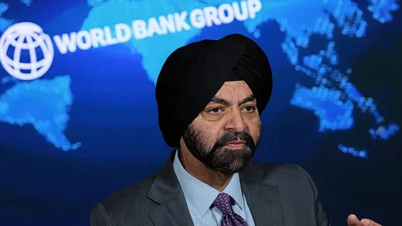 Presidente do Banco Mundial, Ajay Banga, em 10 de abril de 2026