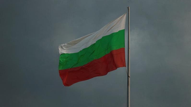 Na imagem, a bandeira da Bulgária