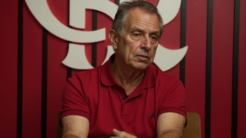 Luiz Eduardo Baptista (BAP) é o presidente do Flamengo (Foto: Reprodução/Flamengo TV)