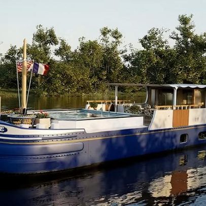 Barco-hotel faz viagens de luxo pela França por 500 mil reais