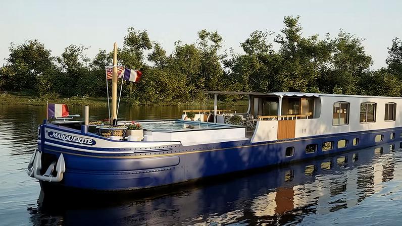 Barco-hotel faz viagens de luxo pela França por R$ 500 mil — Foto: Divulgação/Belmond