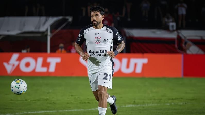 Bidu (Corinthians) durante jogo contra o Vitória, no dia 18.04.2026