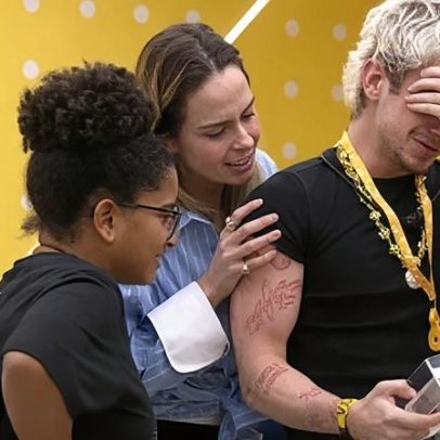 Juliano Floss chora ao ver foto de Marina Sena no BBB 26