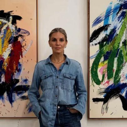 Artista Liza Lou fala sobre criar obras coloridas em galpão sem janelas