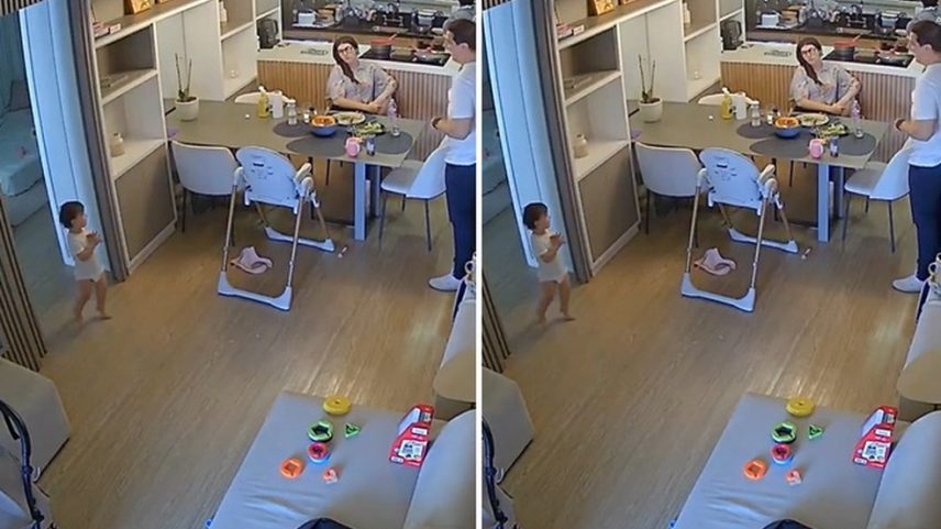 Menina faz pedido inesperado ao pai — Foto: Reprodução/Instagram