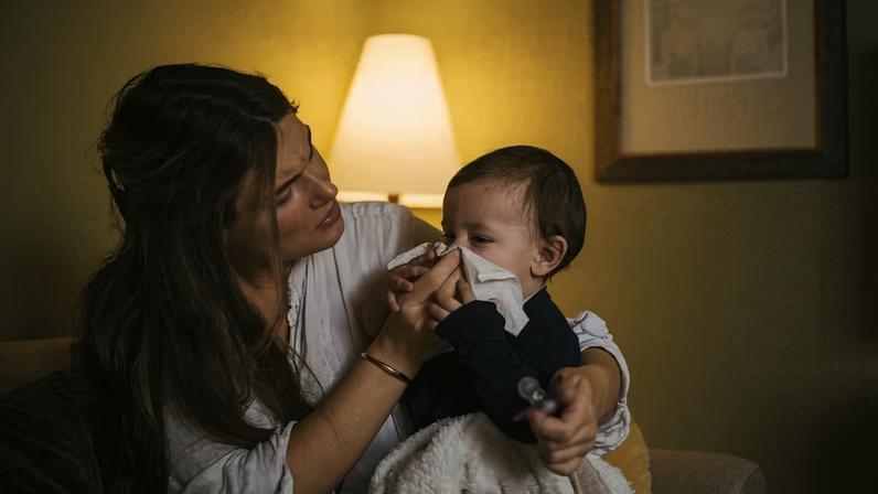 Bebê doente — Foto: Getty Images