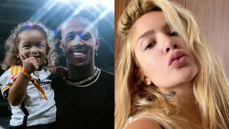 Após dias com Éder Militão, Cecília retorna para a casa da mãe, Karoline Lima, que comemora: 'Meu bebê' — Foto: Reprodução/Instagram