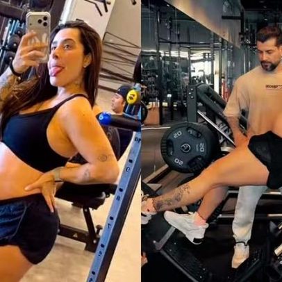 Lauana Prado treina para parto do filho e comenta brincadeira sobre Dom
