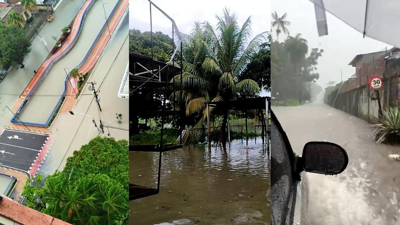 Chuva em Belém (PA)