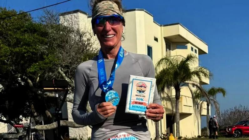 Beth Bacon começou a correr como hobby e logo a prática virou paixão