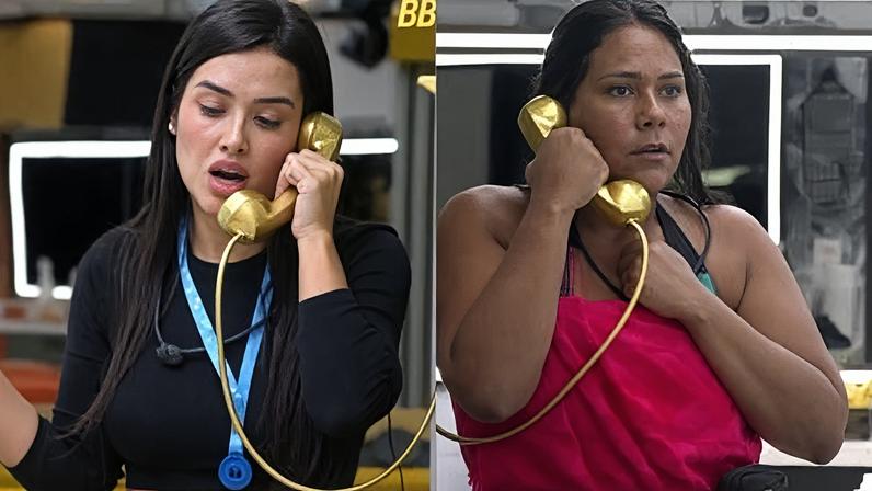 Jordana e Chaiany atenderam ao Big Fone neste sábado (4)