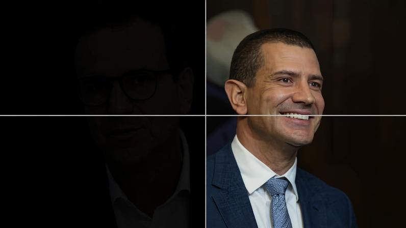 Eduardo Paes (PSD) e Douglas Ruas (PL) — Foto: Stephanie Rodrigues/g1 e Alex Ramos/Alerj