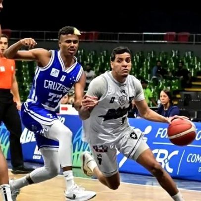 Botafogo x Cruzeiro duelam por vaga nos playoffs do NBB; assista