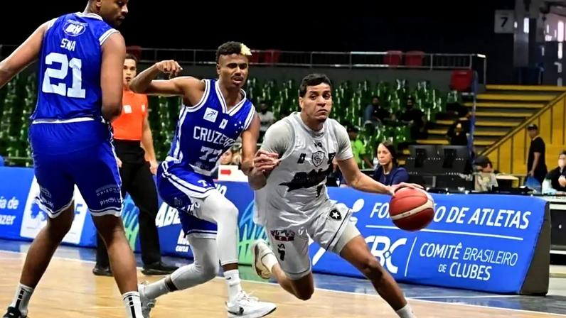 Botafogo x Cruzeiro pelo Torneio de Abertura do NBB 2025 (Foto: Divulgação/NBB)