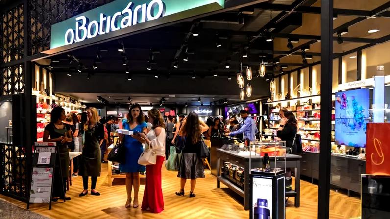 Nova loja da Boticário no BarraShopping, no Rio de Janeiro