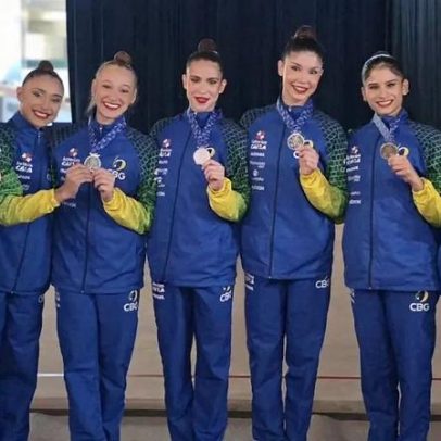 Brasil conquista prata na Copa do Mundo de Ginástica Rítmica ao som de Lady Gaga