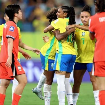 Brasil de Kerolin goleia Coreia do Sul no Fifa Series