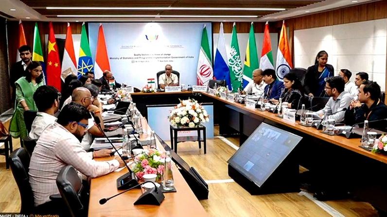 Reunião com institutos estatísticos dos países do BRICS - Reprodução