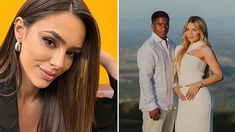 Bruna Biancardi reage ao anúncio de gravidez de Endrick e Gabriely Miranda