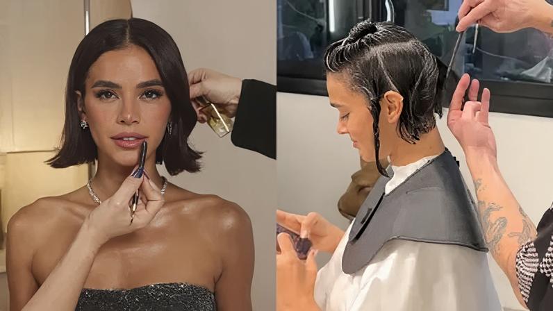 Bruna Marquezine mudou o visual no salão de Tiago Parente; veja resultado