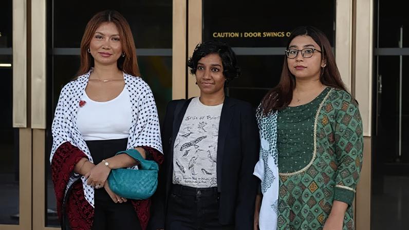 Corte de Cingapura multa mulheres por caminhada pró-Palestina