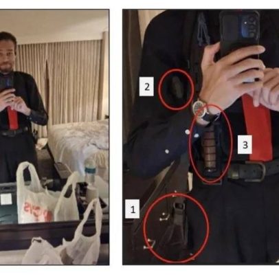 Antes do ataque durante jantar com Trump, atirador fez selfie com armas