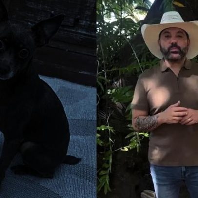 Edson, da dupla com Hudson, oferece recompensa por cão desaparecido em SP