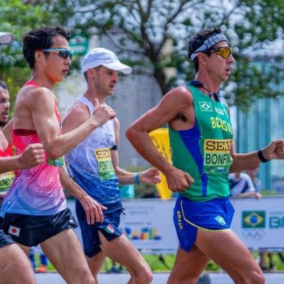 Caio Bonfim e equipe feminina conquistam bronze no Mundial de Marcha