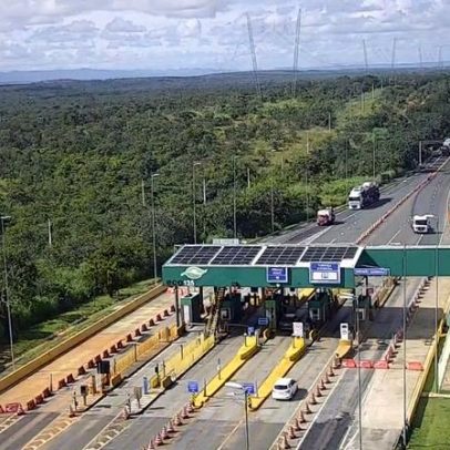 Câmeras registram condutor em manobra perigosa na BR-135, Norte de MG