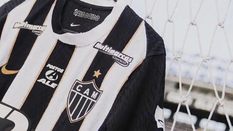 Camisa do Atlético contra o Santos (Foto: Pedro Souza / Atlético)