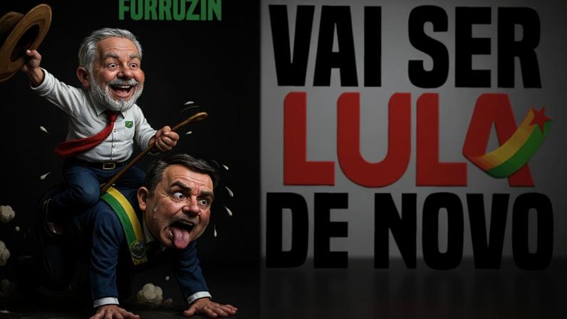 O músico Juliano Maderada é apoiador de Lula e fez canção que satiriza Flávio Bolsonaro; a imagem é do canal do artista no YouTube
