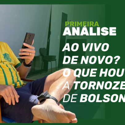 Tornozeleira de Bolsonaro é ajustada na madrugada por 29 minutos