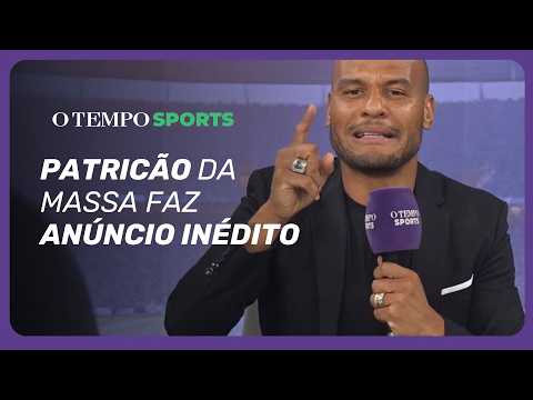 Patric participou ao vivo da live do jogo entre Santos x Galo