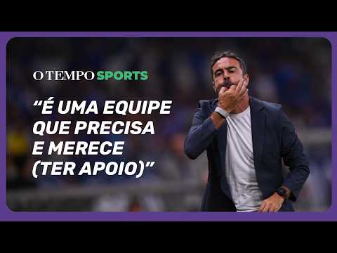 Treinador destaca apoio da torcida para ajudar o time a vencer mais uma em casa