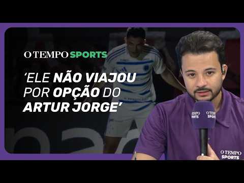 Jogador fica de fora da viagem e não deve participar da estreia na Libertadores