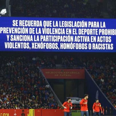 Fifa investiga cânticos racistas em amistoso Espanha x Egito